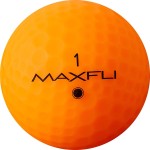 Maxfli StraightFli Matte Orange Golf Balls