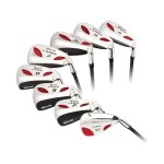 Ram Golf Laser Steel Hybrid Irons Set 4-SW (8 Clubs) - Mens Left Hand - Regular Flex