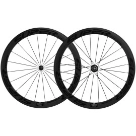 Superteam 50mm Clincher Wheelset 700c 23mm Width Cycling Racing Road Carbon Wheel Decal (Black Decal)
