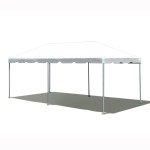 Party Tents Direct 10x20 Weekender West Coast Tent Frame Style Party Tent (White) PVC Top with Storage Bag - Tents for Parties, Weddings, Birthdays, Banquets, Fiestas, Workshop, Outdoor Event