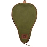 Hide & Drink, Water Resistant Canvas Ping Pong Paddle Case/Professional/Table Tennis/Bag/Protector/Pouch/Travel, Handmade Includes 101 Year Warranty :: Olive