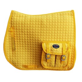 CHALLENGER Horse Quilted English Contoured All-Purpose Saddle Pad 72129