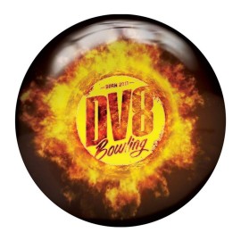 DV8 Scorcher PRE-DRILLED Viz-A-Ball Bowling Ball 12lbs