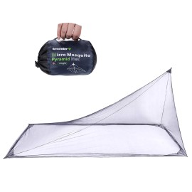 4Monster Camping Insect Net with Carry Bag, Compact and Lightweight, Fits Bed,Sleeping Bags,Tent (Single)