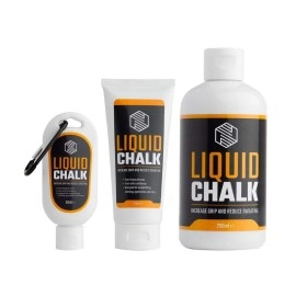 Liquid Chalk Sports Chalk Superior Grip and Sweat-Free Hands for Weightlifting, Gym, Rock Climbing, Bouldering, Gymnastics, Pole Dancing and Fitness, Crossfit, Bodybuilding and More (50ml)