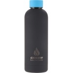Cressi Rubber Coated Thermal Flask, Black/Blue, 500 ml