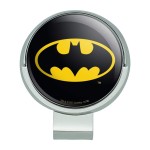 GRAPHICS & MORE Batman Classic Bat Shield Logo Golf Hat Clip with Magnetic Ball Marker