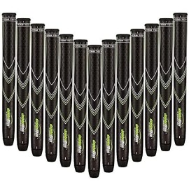 JumboMax Golf Grips STR8 Tech Tour Series Non-Tapered Golf Club Grips, Super-Oversized Profile Golf Driver Grip, 13 Units, Medium (+5/16