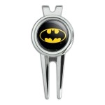 GRAPHICS & MORE Batman Classic Bat Shield Logo Golf Divot Repair Tool and Ball Marker