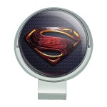 GRAPHICS & MORE Justice League Movie Superman Logo Golf Hat Clip with Magnetic Ball Marker