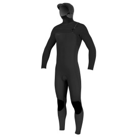 ONEILL 5/4+mm Mens Hyperfreak Hooded Full Wetsuit, Medium