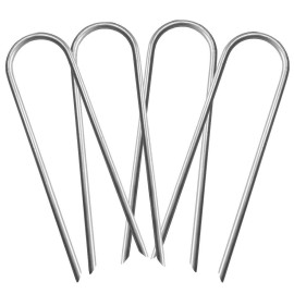 Trampoline Wind Stakes,Galvanized Steel Trampoline Stakes Anchors,4 Pack