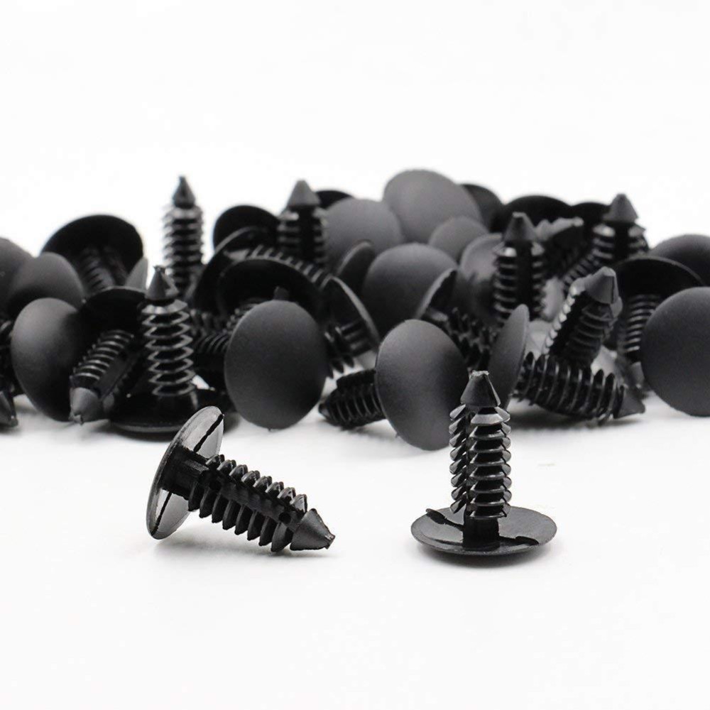 50pcs 16816-G1 16816-G2 Plastic Push Rivet Fastener for Electric/Gas Yamaha Golf Cart X-Mas Ezgo Club Car Replace 10-9150-NS 90269-06028