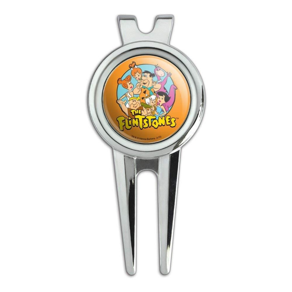 GRAPHICS & MORE The Flintstones Group Golf Divot Repair Tool and Ball Marker