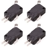 4 Pack Micro Switch 2 & 3 Prong Fit Club Car DS & Precedent & Tempo Golf Cart OEM 1014807 1014808 (1014807)