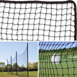 On Deck Sports Residential Golf Netting for Backyards, Driving & Chipping Practice, and Indoor & Outdoor Simulators - Standard 10 x 10