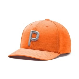 PUMA GOLF 2020 Kid's P Hat (Kid's, Vibrant Orange,One Size)