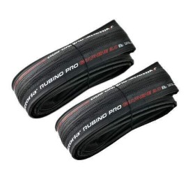 Vittoria Rubino Pro IV G2.0 GRAPHENE Clincher Tire 700x23C , Black, 2 Tire, VT1826
