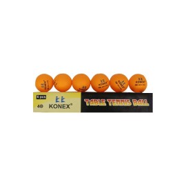 Shredded prophysique Konex Table Tennis Balls (6 pcs)