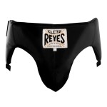 Cleto Reyes Traditional No Foul Groin Protector, Boxing Training Equipment, Protective Gear for Men, Large, Black