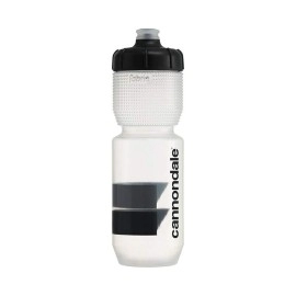 Cannondale Block Gripper Water Bottle - 750ml - Clear/Black - CP5200U0175