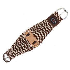 CHALLENGER 28 Horse Western 27 Strand Double Weave Two-Tone Mohair Roper Cinch 97RT05-28