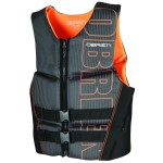 O'Brien Men's Flex V-Back Life Jacket, Orange, Medium