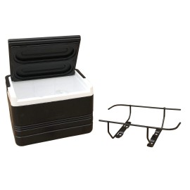 Performance Plus Carts 12 Qt. Golf Cart Cooler and Bracket for EZGO RXV Only, Driver Side