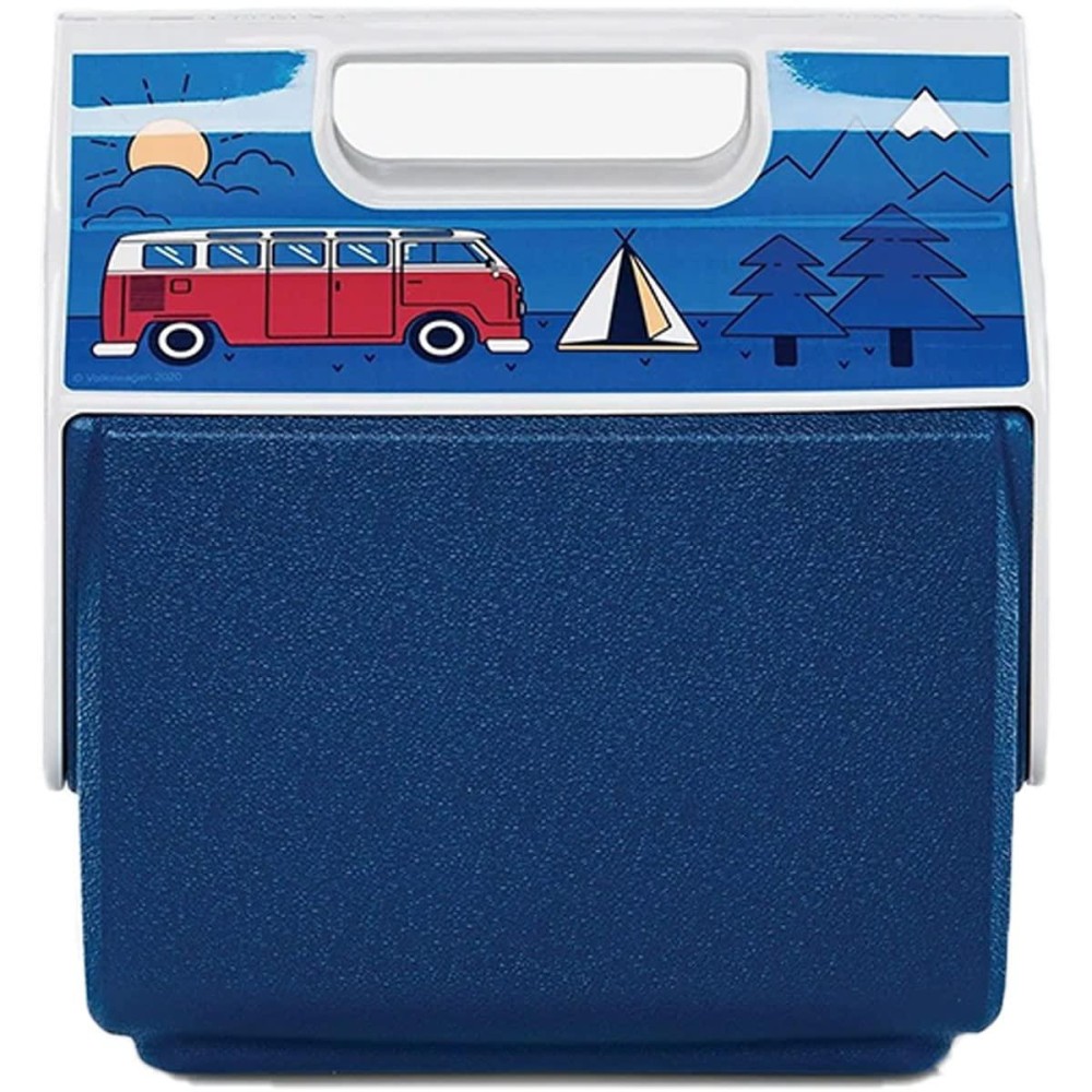 Igloo 4 Quart Limited Edition Mini VW Camping Portable Lunchbox Playmate Mini Cooler Ice Box, Small (48847)