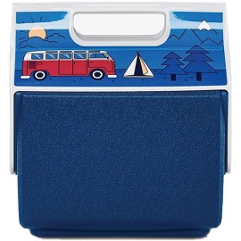 Igloo 4 Quart Limited Edition Mini VW Camping Portable Lunchbox Playmate Mini Cooler Ice Box, Small (48847)