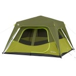 Outdoor Products Camping Tent - Instant Cabin Tent Easy Pop Up 6 Person Tent Best Family Tent for Camping, Hiking, & Backpacking