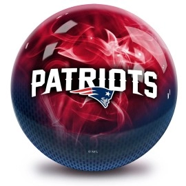 New England Patriots NFL On Fire Bowling Ball 8lbs