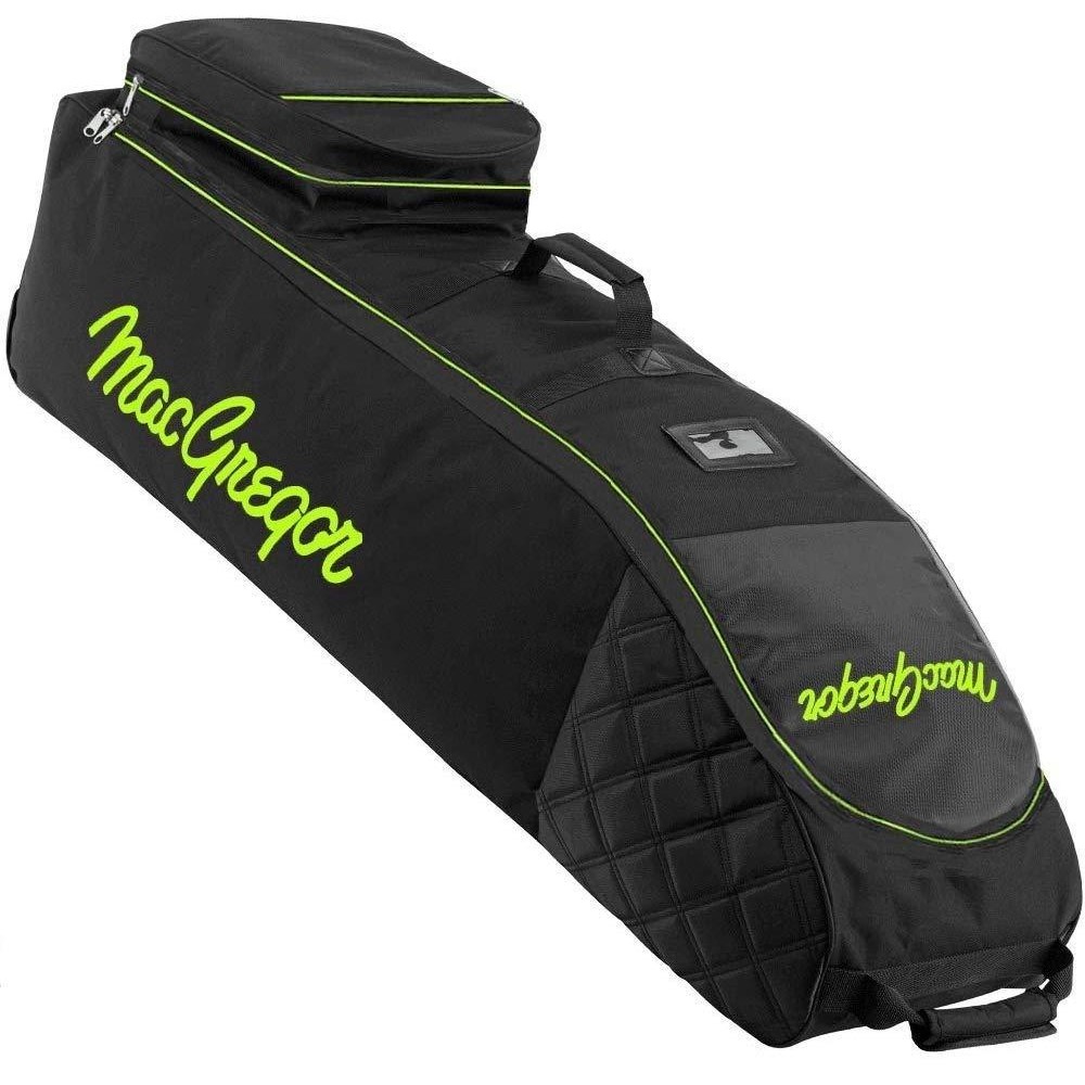 MacGregor Golf VIP Deluxe Wheeled Golf Travel Cover/Flight Bag- Black/Green