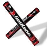 Geoleap Putter Grip- Soft Polyurethane Material,Round Shape, Light Weight Golf Grips,4 Colors and 4 Sizes to Choose.. (Black Red, Undersize(1.0))