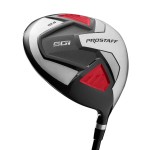 Wilson Staff Golf Club, Pro Staff SGI Driver, for Right-Handers, Graphite Shaft, Silver/Red, WGD154100