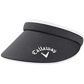 Callaway Golf Womans Clip Visor 2020 Charcoal/White