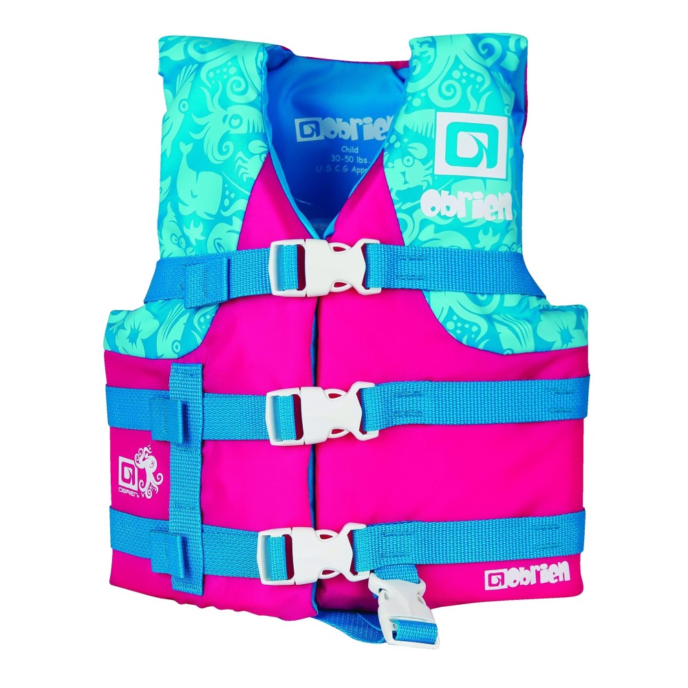 O'Brien Child Nylon Life Jacket, Pink