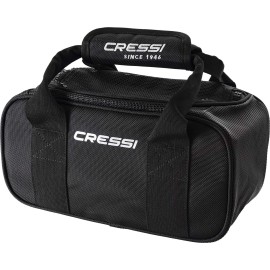 Cressi Ballast Weight Bag for Scuba Diving Equipment Storage - Libra: Designed In Italy,Black