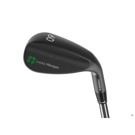 Lucky Wedges Black 60 Degree Lob Wedge - 10 Degrees Bounce, 35