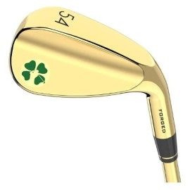 Lucky Wedges Gold 54 Degree Gap Wedge - 12 Degrees Bounce, 35.125
