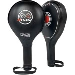 RIVAL Boxing RPDL Power Paddles - High-Density Punching Surface, Angled Shaft with Molded Plastic Insert, and Comfort Grip Handles