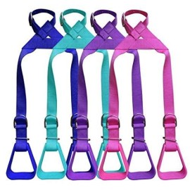 Showman Heavy Duty Nylon Adjustable Buddy Stirrups (Teal)