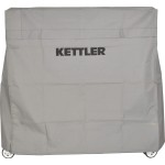 KETTLER Heavy-Duty Weatherproof Indoor/Outdoor Table Tennis Table Cover, Grey (7033-100)