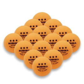 3 Star Ping Pong Balls Bulk Resilient Advanced Training 40+ Table Tennis Balls 100 Pack (Orange)