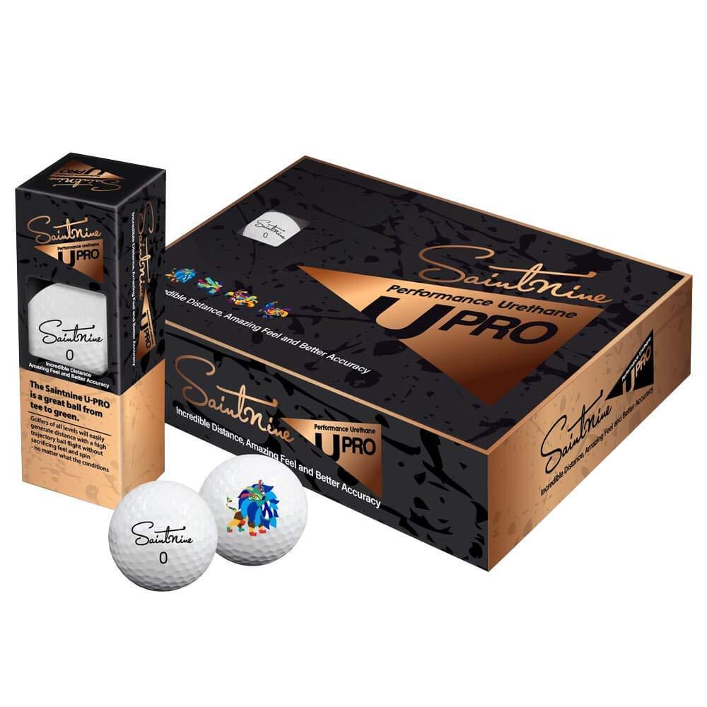 SAINTNINE U-Pro Golf Balls (One Dozen) (White)