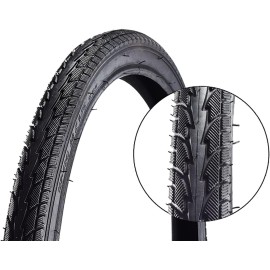 Generies Bicycle tire 12/14/16/18/22/24/26 inch,Tubeless Folding Tire, eplacement Bike Tire, Multiple Bike Styles, 24