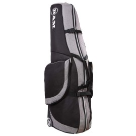 Ram FX Golf Travel Cover Deluxe Padded Wheeled Flight Bag Grey