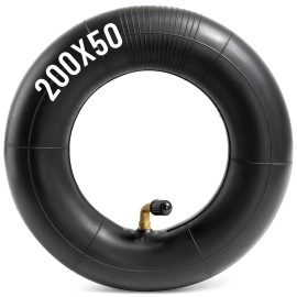 StaiBC 200x50 Inner Tube 8x2 Butyl Electric Scooter Tire Tube Replacement for The Electric Razor E100, E150, E200, ePunk and Dune Buggy, PowerRider 360, Crazy Cart 1 Pack
