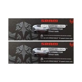 SRAM Eagle 12-Speed PowerLock Chain Connector, 12-Speed Chain Link: 1-Pack / 2-Pack (2)