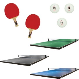 Martin Kilpatrick Ping Pong Table for Billiard Table Conversion Table Tennis Game Table Table Tennis Table with Ping Pong Paddle Set Conversion Top for Pool Table Games Ping Pong Table Top